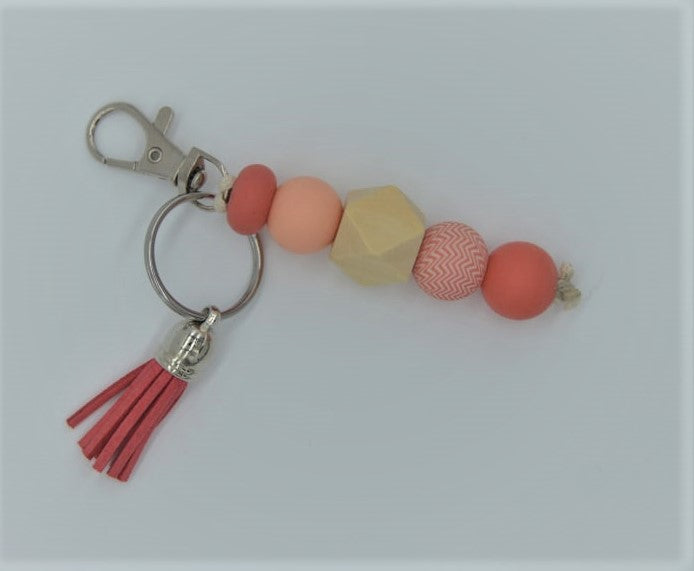 Keychain - peach